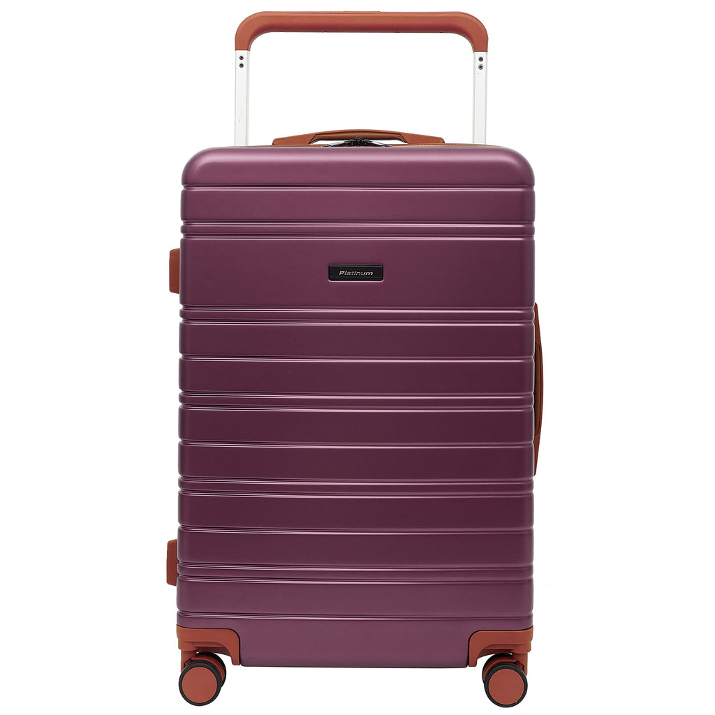 Travelers Club 2PC or 20" Navigate Luggage Set, Burgundy, 20" Carry-On