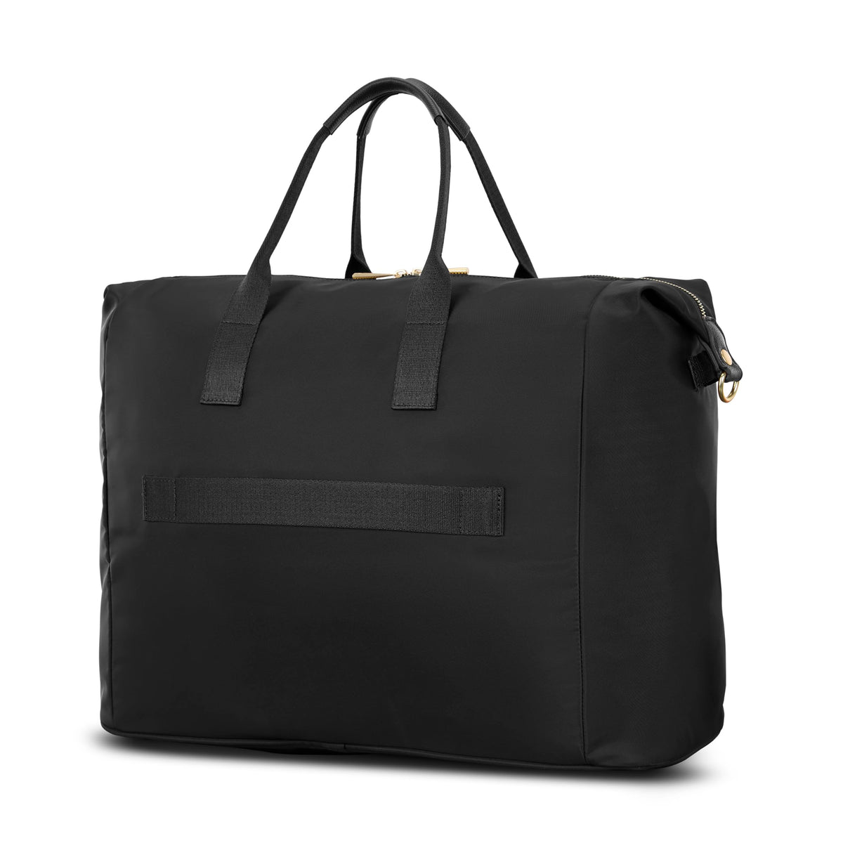 Samsonite Mobile Solution 2 Duffle Bag - Travel & Work Carry-On with Padded Laptop Sleeve, Front Organizer Pocket, Removable Crossbody Strap, StackIt™ Strap, Business & Leisure Travel Bag - Black