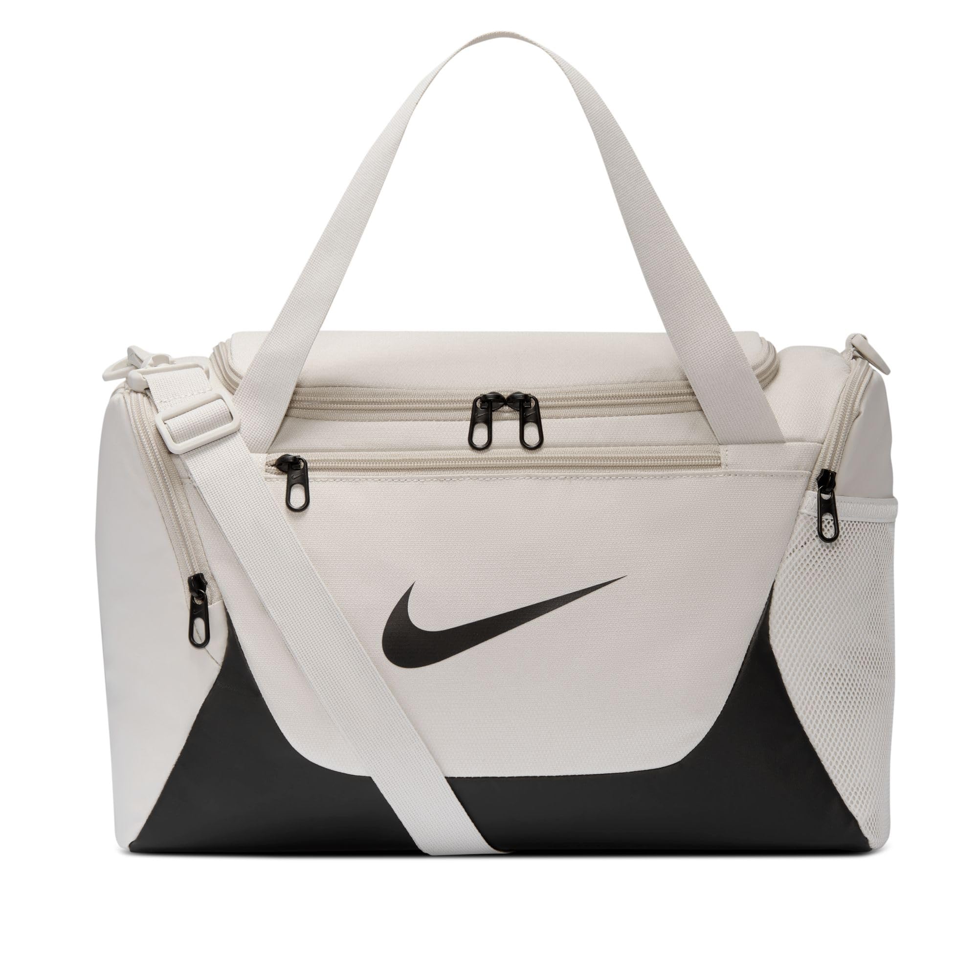 Nike Brasilia Duffel (X-Small), Light Bone/Black/Black, MISC