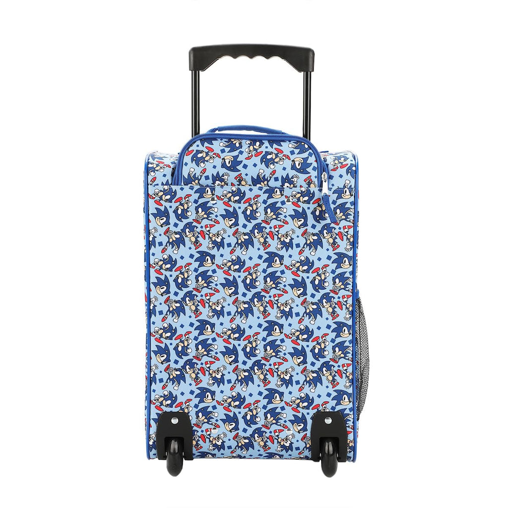 Bioworld Sonic The Hedgehog Thumbs Up Blue 18" Soft-Sided Luggage
