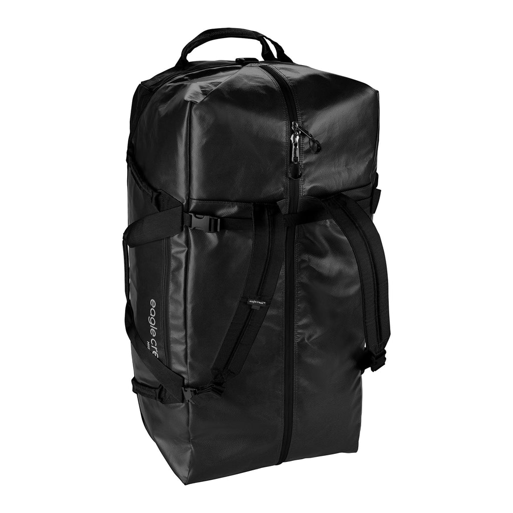 Eagle Creek Migrate 130L Wheeled Duffel Bag – Durable, Weather-Resistant Travel Duffel with Smooth Wheels - Multiple Carry Options for Easy Transport - Midnight Black