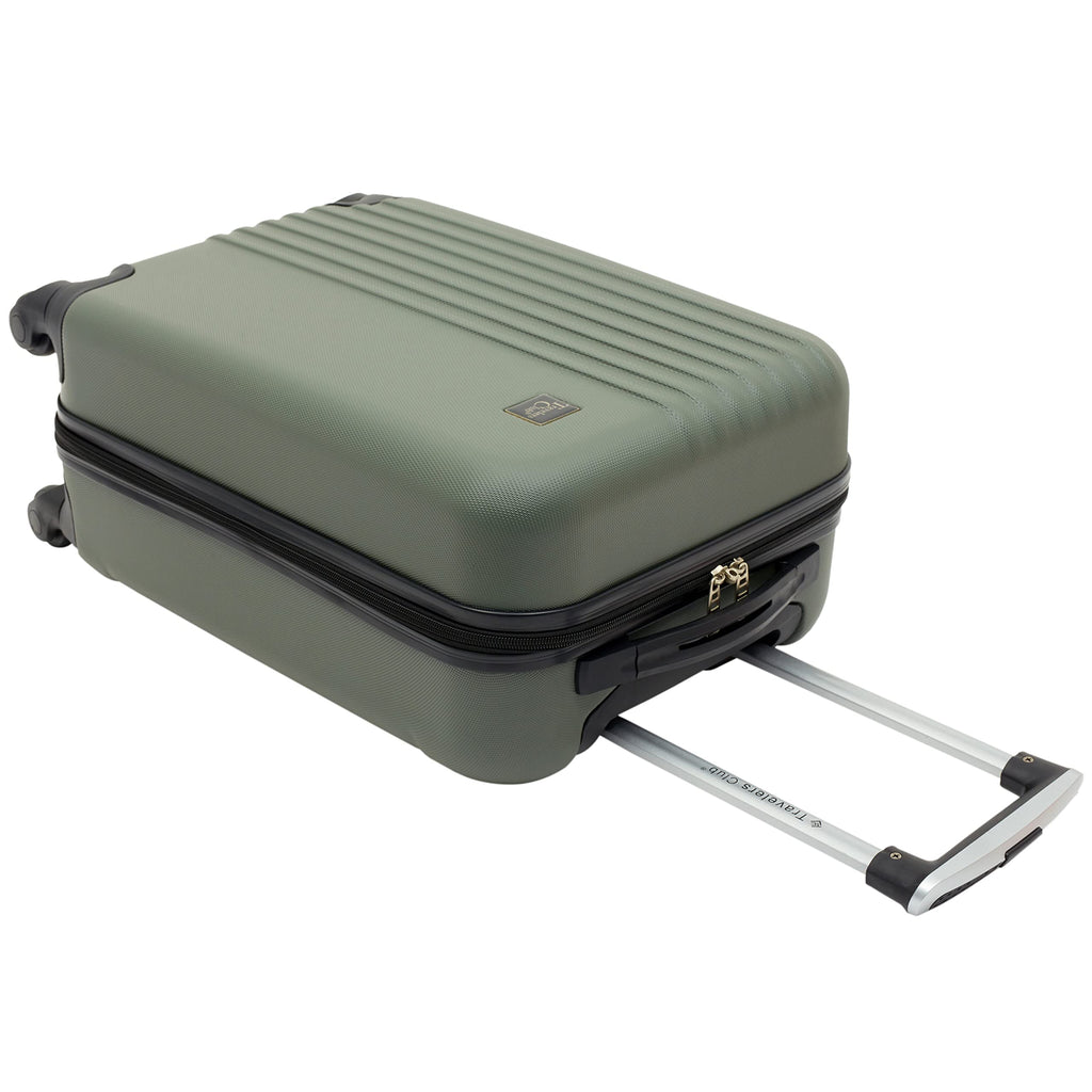 Travelers Club Cosmo Luggage, Fern Green-20, 20-Inch