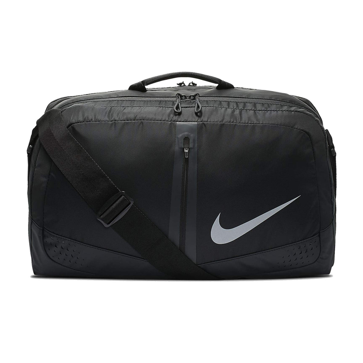 NIKE Run Duffel Bag 34 L, Unisex Running Bag, Black, NS