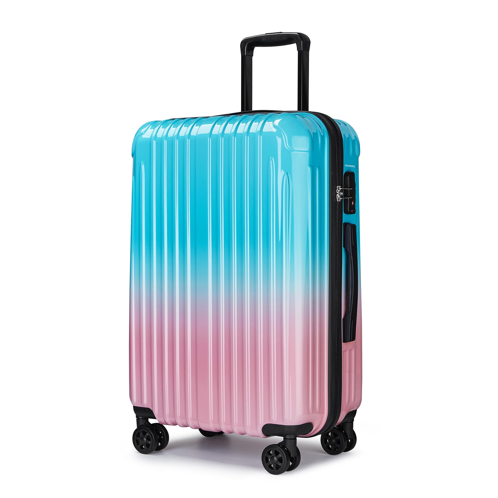 Comeria Carry on Luggage - Airline Approved Suitcases with Spinner Wheels, Built-In TSA Lock，Hard Shell Expandable Suitcases