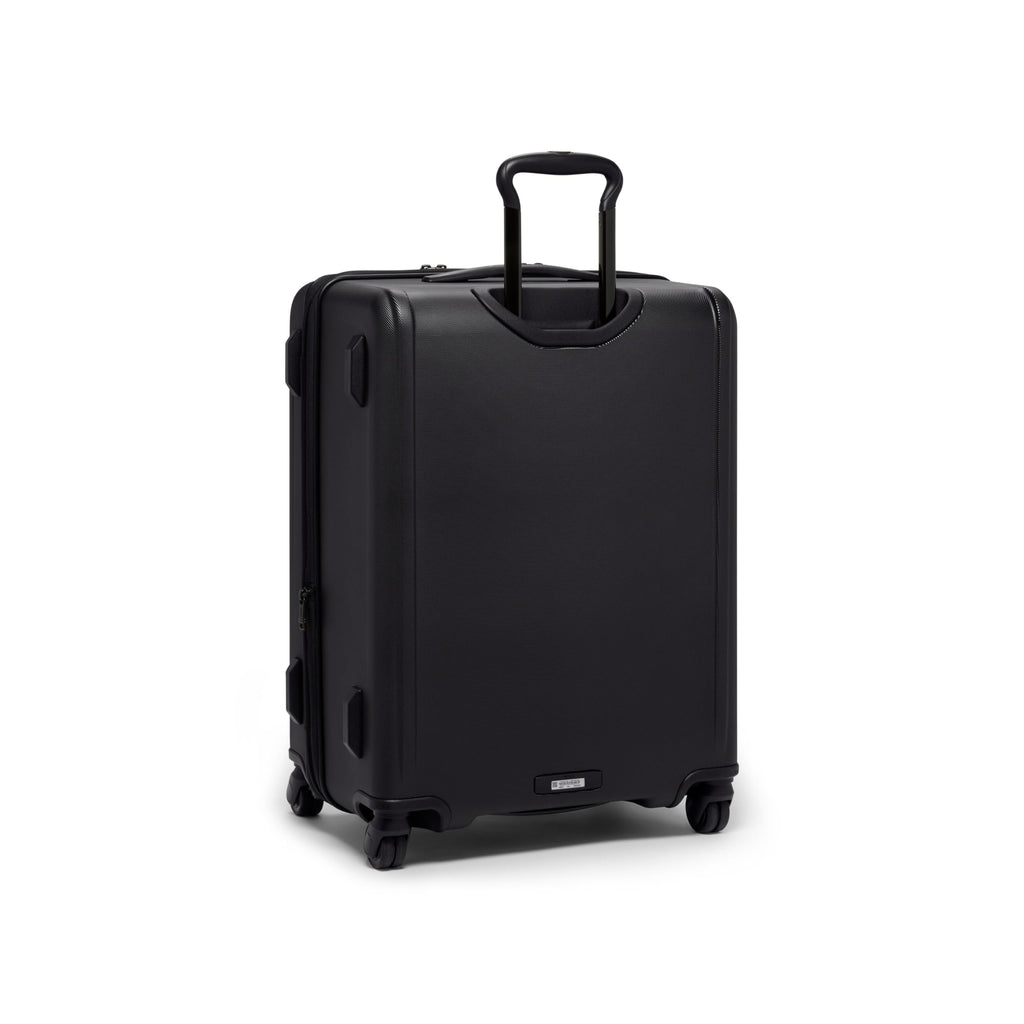 TUMI - Alpha Hybrid Medium Trip Expandable 4 Wheeled Packing Case - Zip Expansion Large Checked Suitcase with Top and Side-Grab Handles - Black