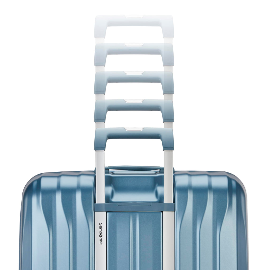 Samsonite UpLIFT Large Checked Hardside Luggage with Spinner Wheels - Airline-Approved, TSA Lock, Adjustable Handle System - Polycarbonate Hard Suitcase for Ultra Lightweight Travel - Elemental Blue