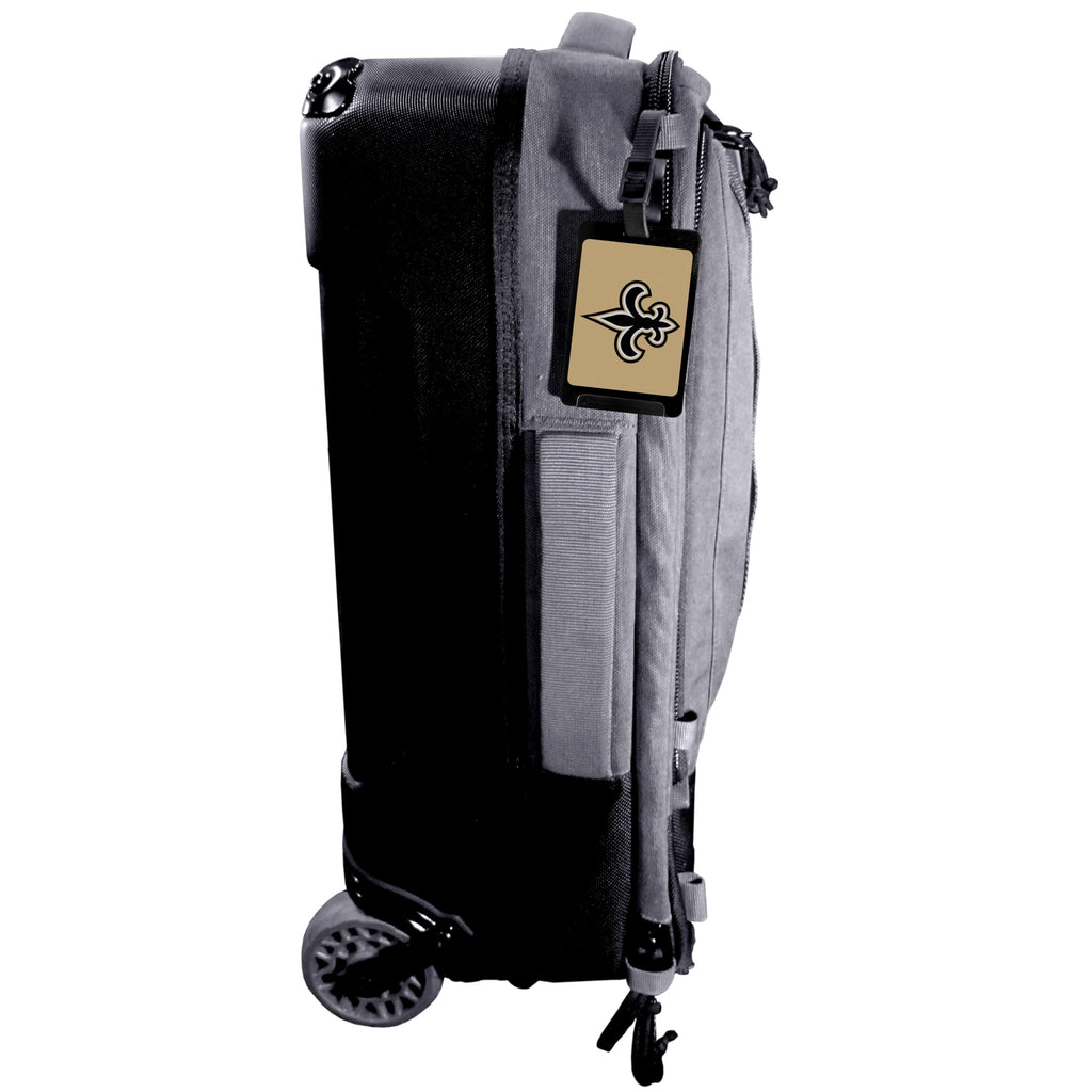 Siskiyou NFL New Orleans Saints Luggage Tag, 2 pk, Black