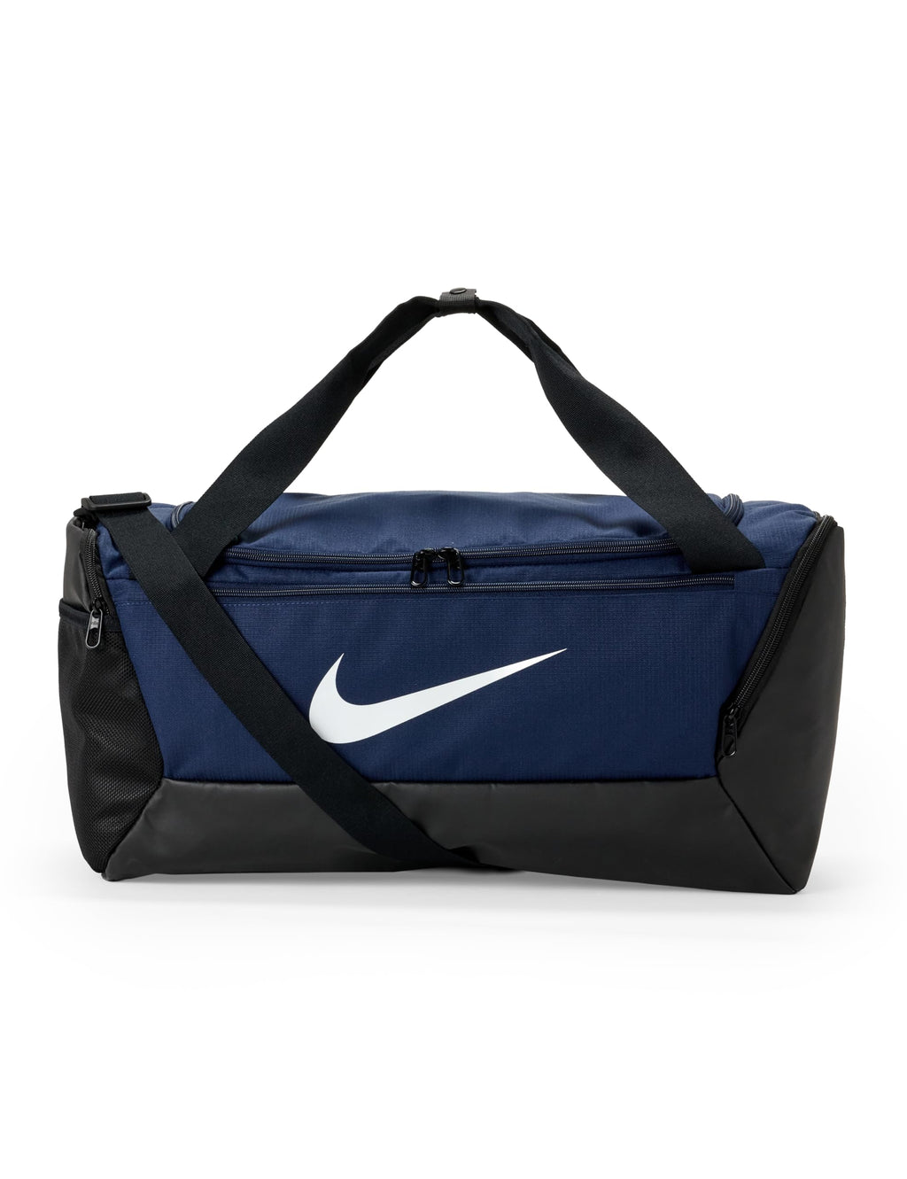 Nike Unisex Brasilia Training Duffel Bag (Small, 41L), Midnight Navy/Black/White, MISC