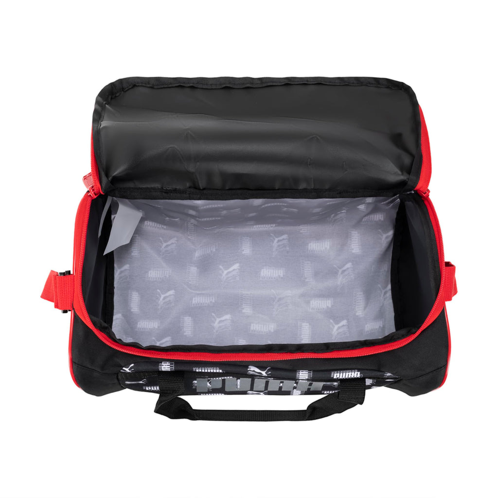 PUMA Evercat Transformation 14" Junior Duffel Bag (Black/Red, One Size)