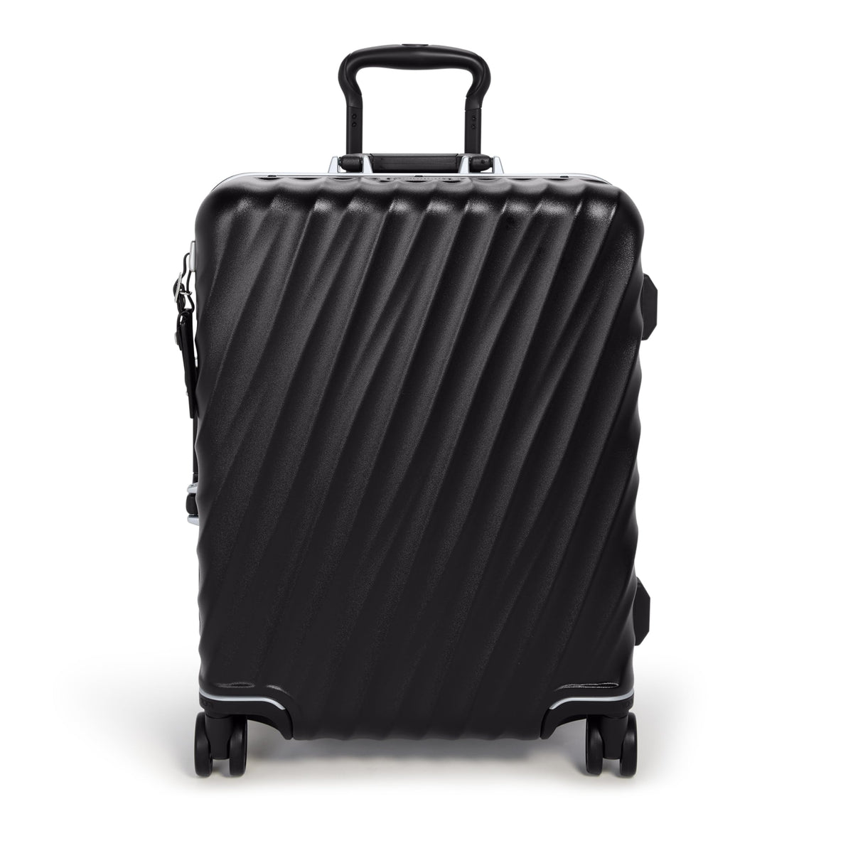 TUMI 19 Degree Frame Continental 4 Wheel Carry-On - Lightweight Suitcase - Hard Shell Luggage - 21.8" X 15.8" X 9.0" - Black Textured