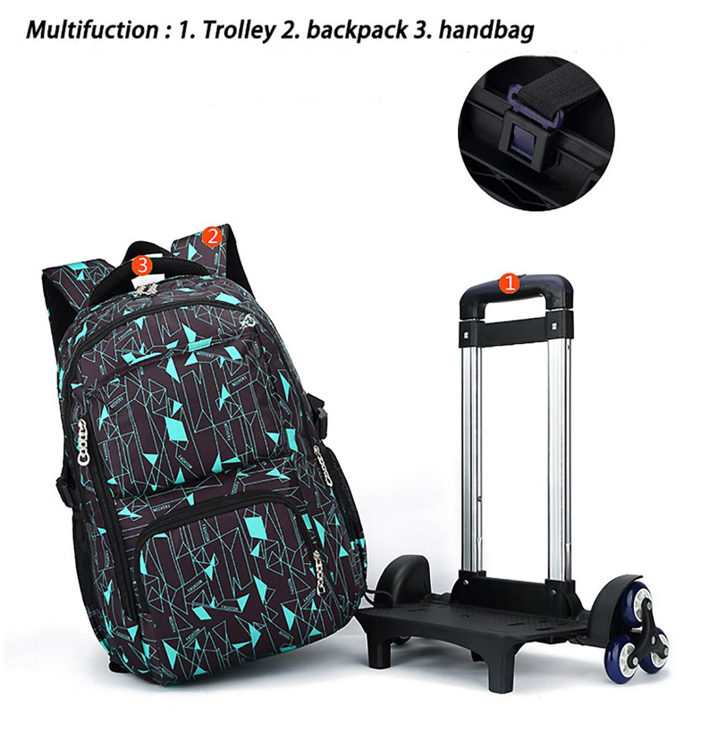 Meetbelify Boys Rolling Backpack Backpacks with Wheels for Boys for School Big Kids Roller Backpack on Wheels