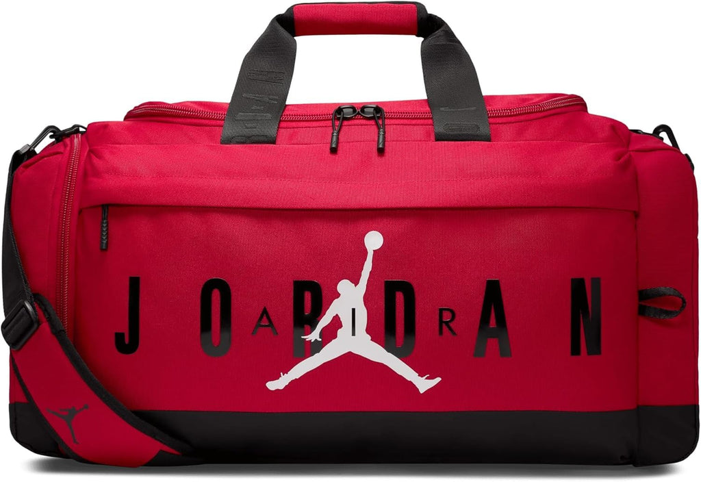 Nike Jam Velocity Le Duffel Bags For Unisex Gym Red M, GYM RED, M, DUFFEL BAGS