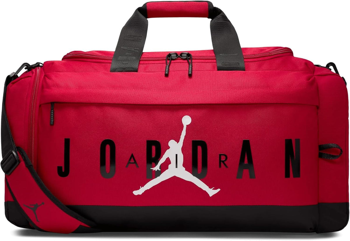 Nike Jam Velocity Le Duffel Bags For Unisex Gym Red M, GYM RED, M, DUFFEL BAGS