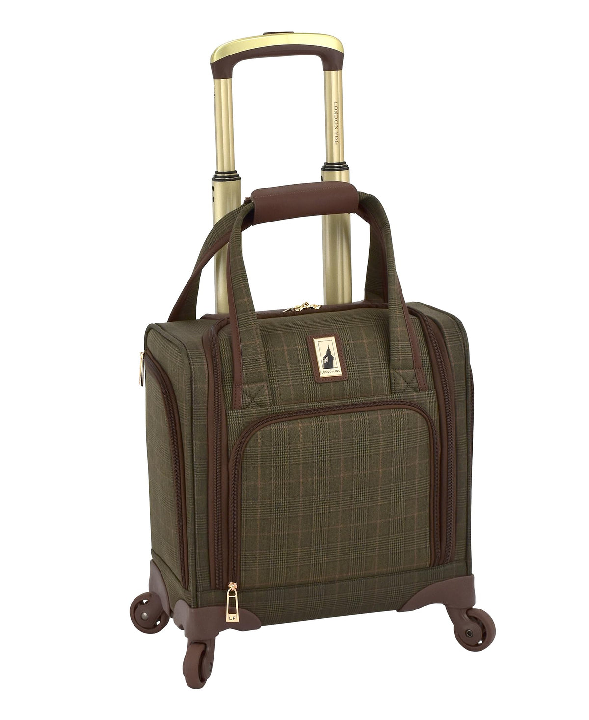 London Fog Brentwood IV 15" Under Seat Bag, Sedona Bronze