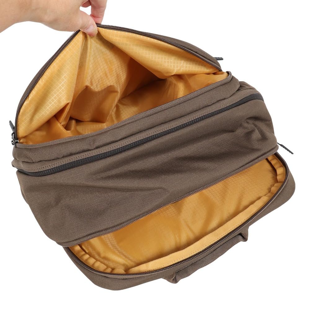 Gregory Border 40L Unisex Commuter Travel/Work/Carry-On Backpack, Backpanel and Shoulder Harness, One Size, Fits All, Mesa Brown