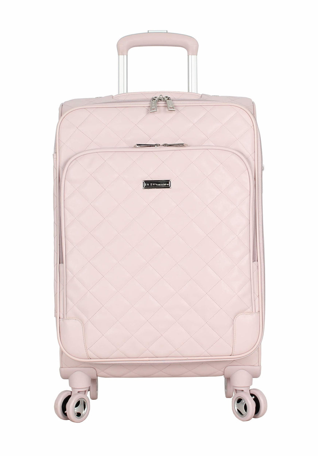 BCBGeneration Designer Carry-On Luggage with Spinner Wheels for Women, Expandable Softside 20 Inch Suitcase Lightweight Small Bag