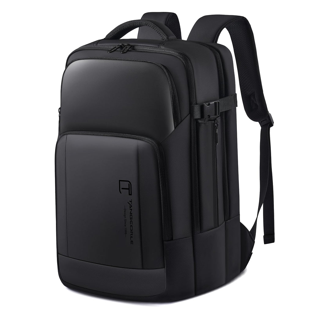 TANGCORLE Travel Backpack for Men, 17.3 Inches Business Laptop Backpack Water-Resistant Carry on Airline Approved 18x14x8 Luggage Backpack with USB Charger Port