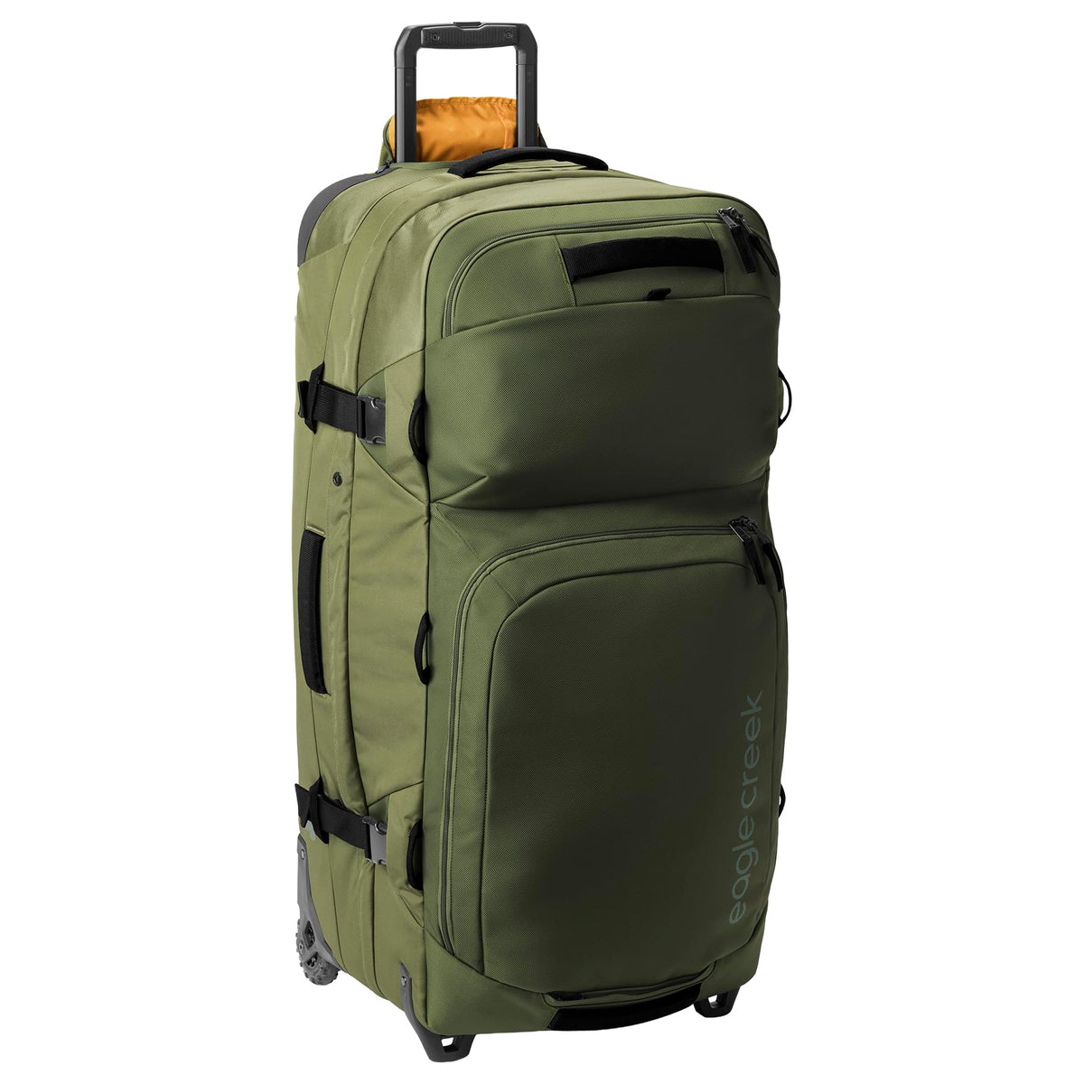 Eagle Creek Expanse ORV 2-Wheel 36" 140L Trunk - Wheeled Trunk Luggage for Travel & Adventure - Durable, Weather-Resistant Fabric - Heavy-Duty Handles - Olive Green