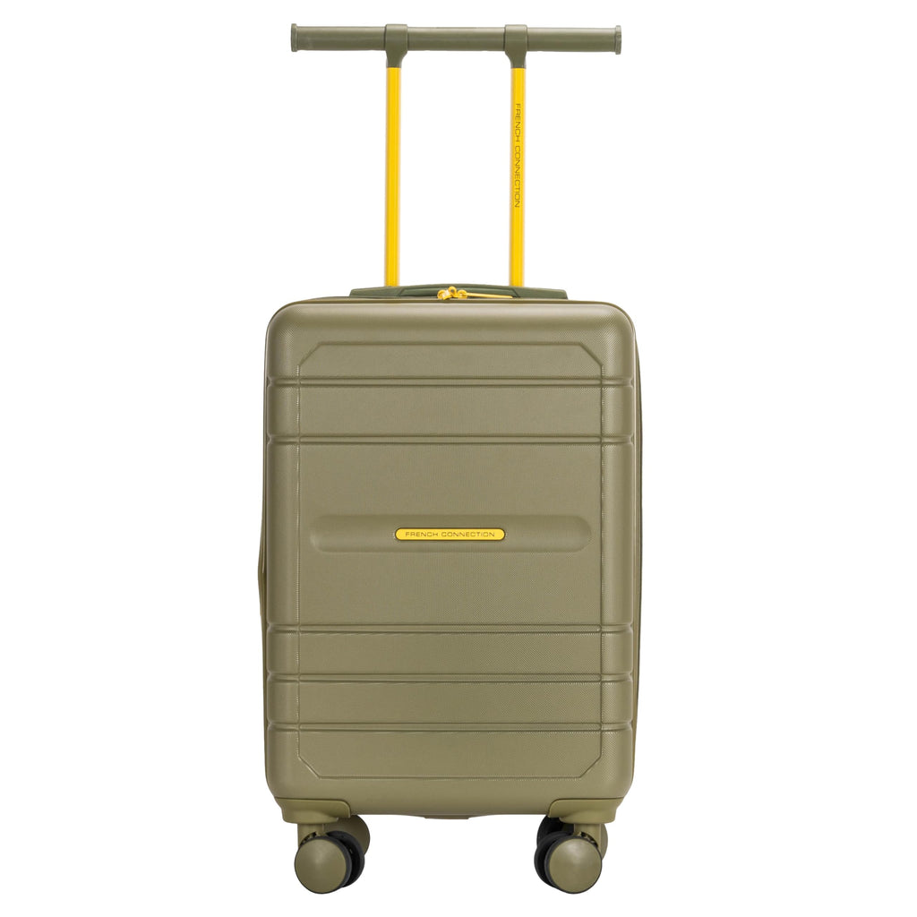 French Connection Le Voyage Luggage Set, Sage, 22" Carry-On
