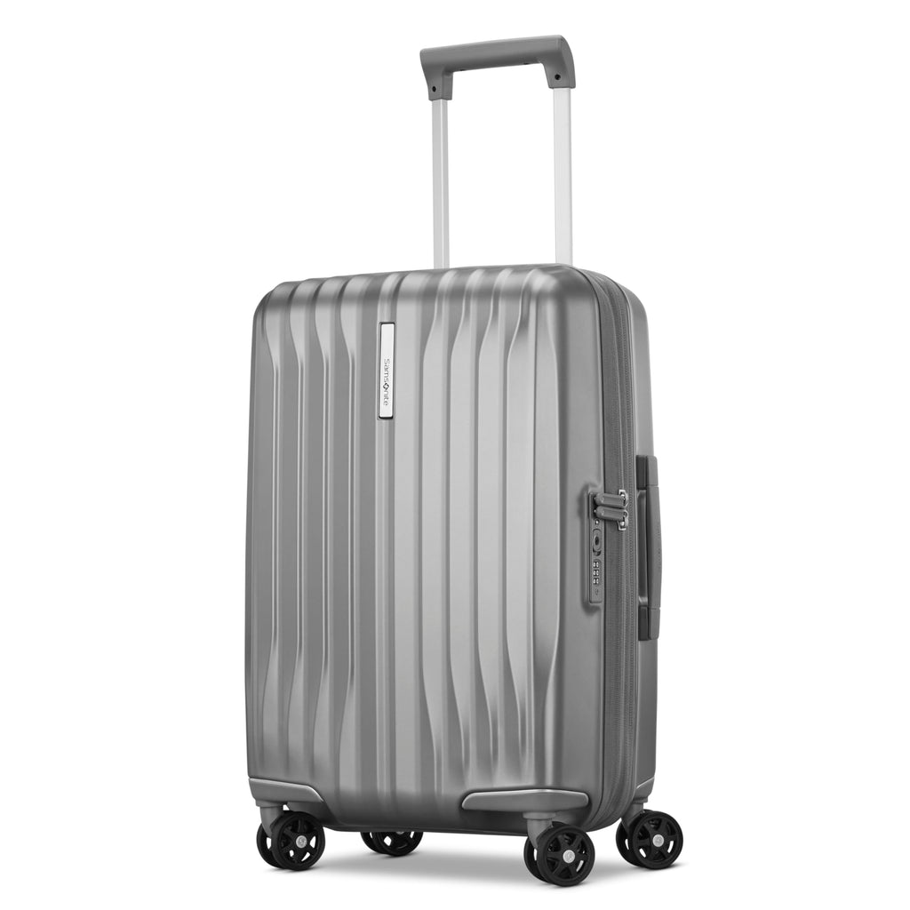 Samsonite UpLIFT Carry-On Hardside Luggage with Spinner Wheels - Airline-Approved, TSA Lock, Adjustable Handle System - Polycarbonate Hard Suitcase for Ultra Lightweight Travel - Silver Shimmy