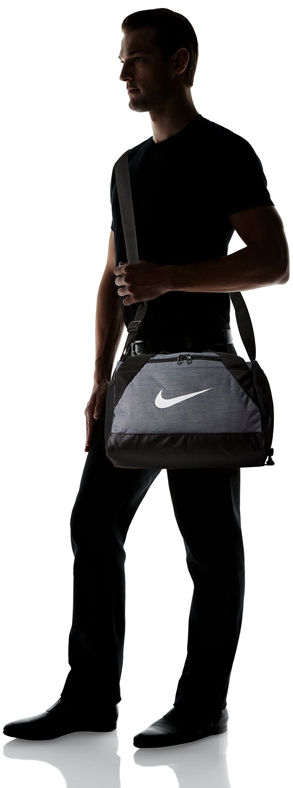 NIKE BRASILIA X-SMALL DUFFEL GREY