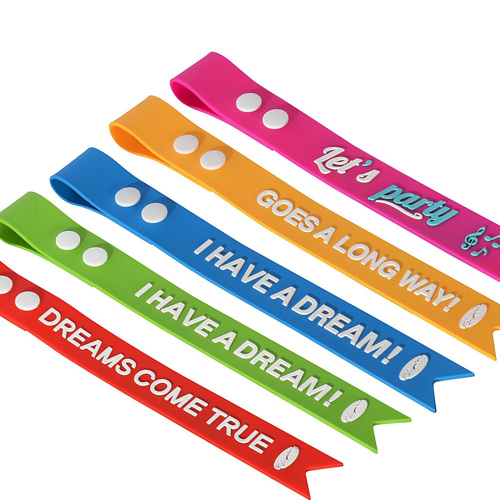 Olympia USA 2-Piece Luggage Tag Set (Red)