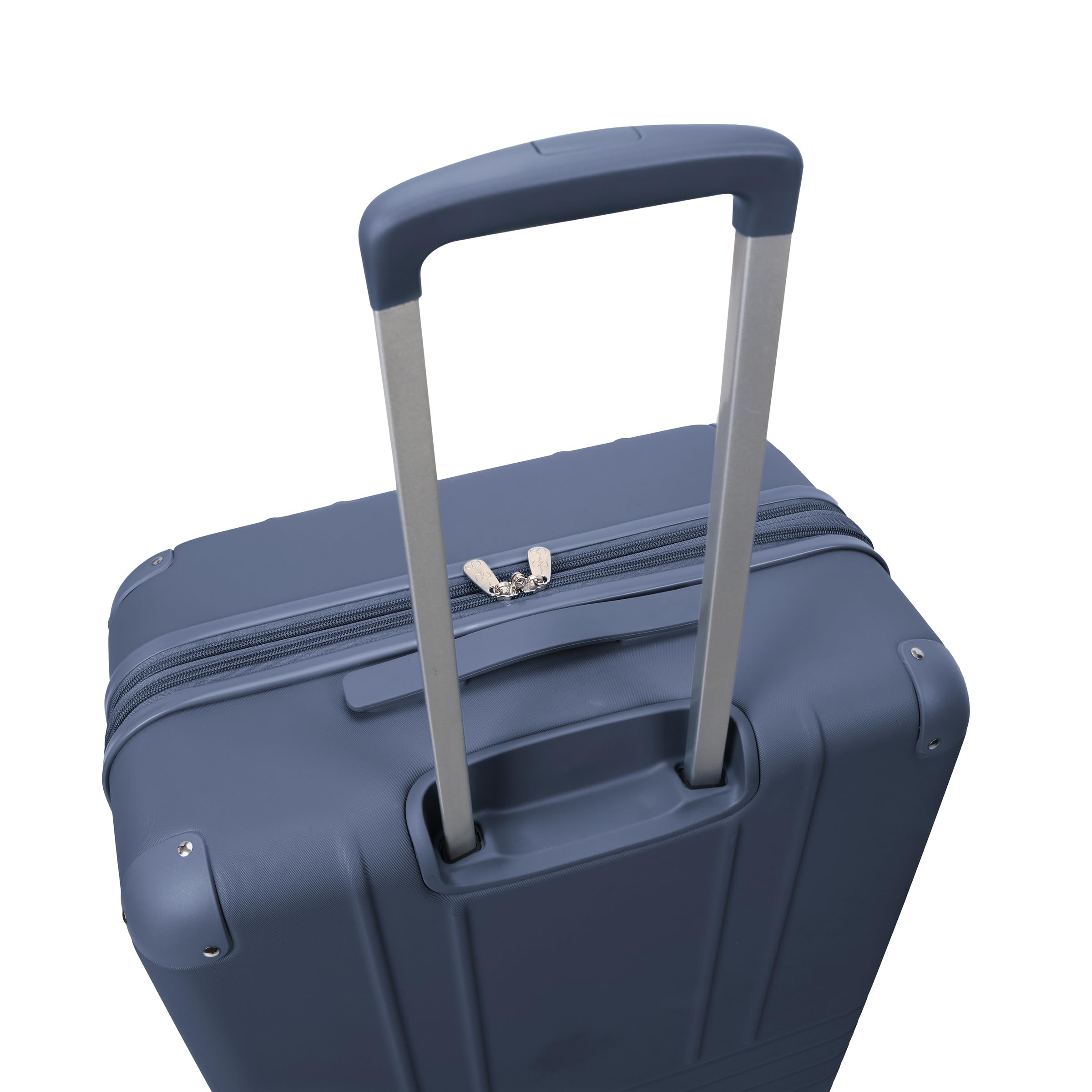 Jessica Simpson Countryside 2-Piece Set (21" & 30") Expandable 8-Wheel Spinner Large Checked Luggage Suitcase, Oceanview