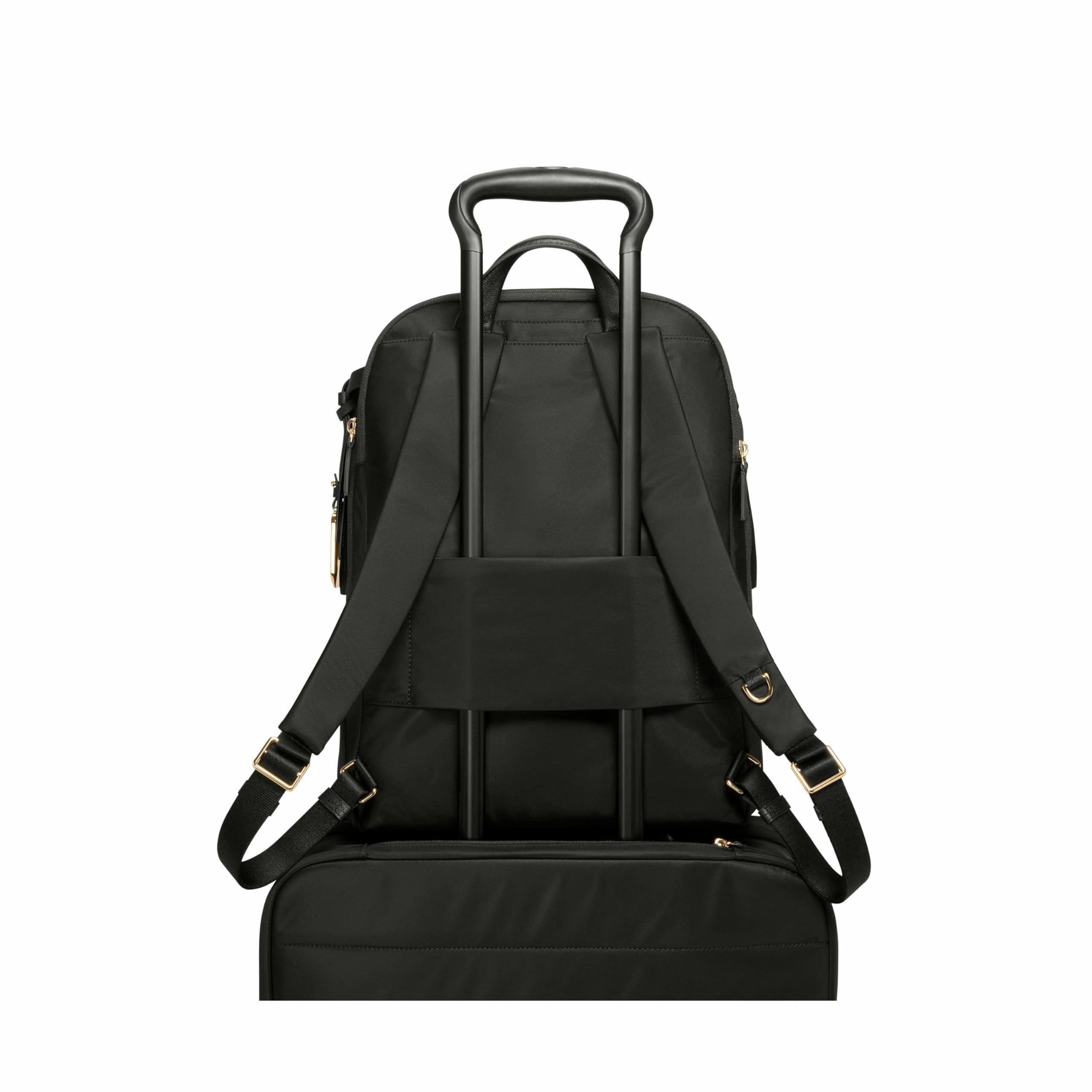 TUMI - Voyageur Montana Backpack - Stylish Travel Backpack for Women - For Business, Work - Fits up to 16" Laptops - Black/Gold