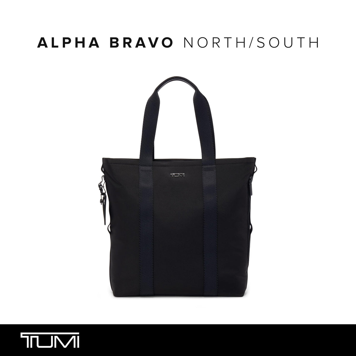 TUMI - Alpha Bravo Essential Tote - Men's and Women's Lightweight Everyday & Travel Bag - North/South, Black