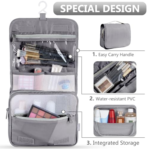 8 Set Packing Cubes for Travel, Grey