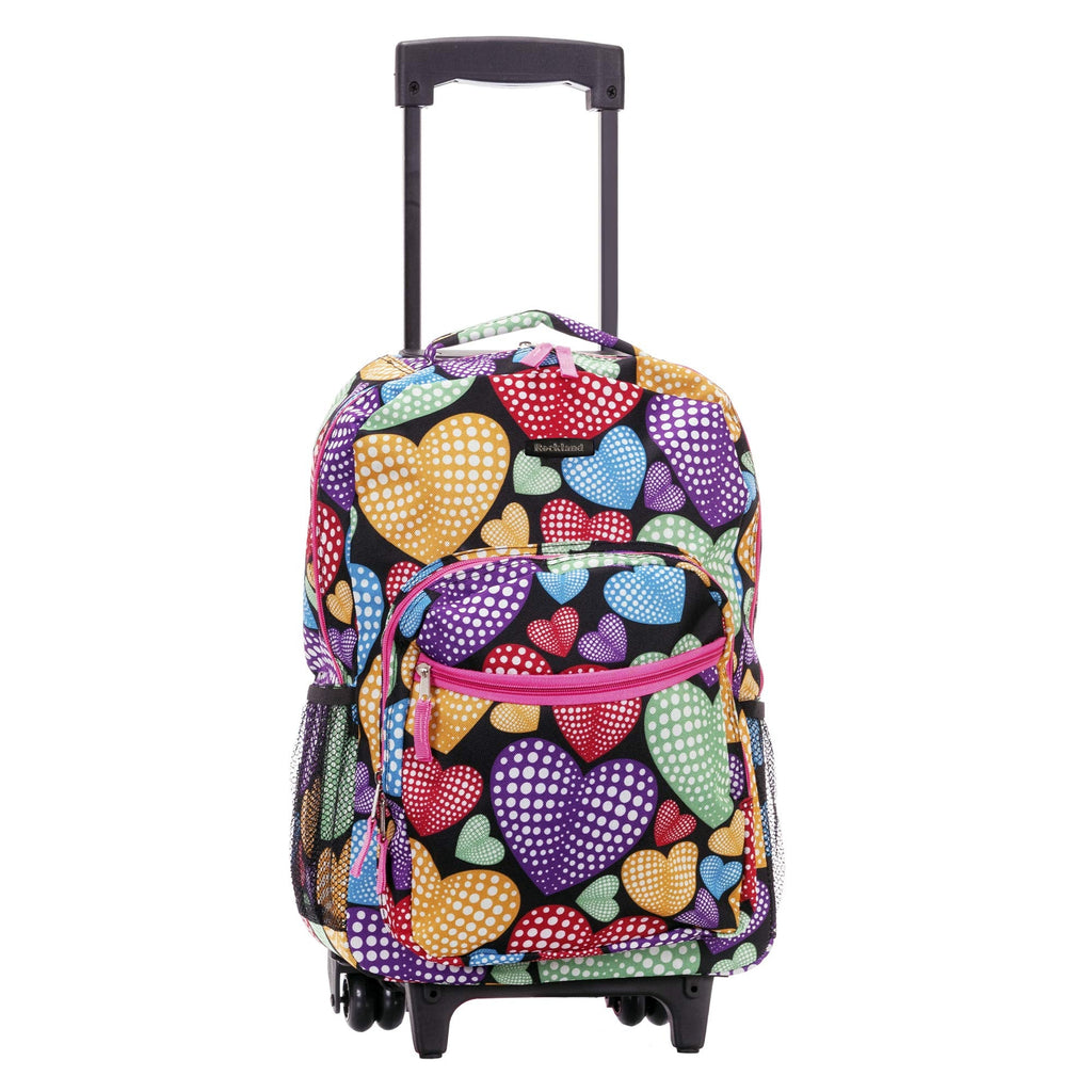 Rockland 17" Rolling Backpack, Newheart