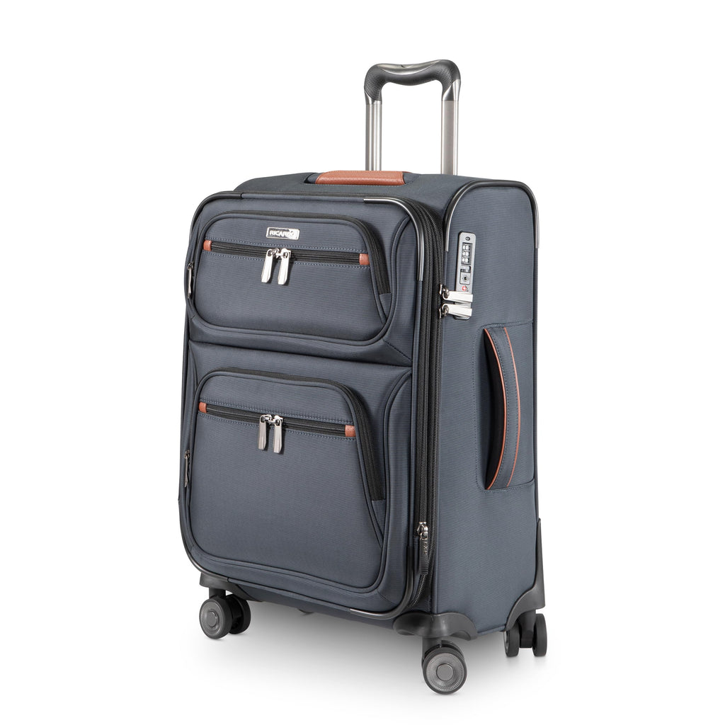 Ricardo Beverly Hills Montecito 3.0 Softside Luggage Collection – Expandable Suitcases with Wheels and TSA Lock. 21” Carry-on, Graphite