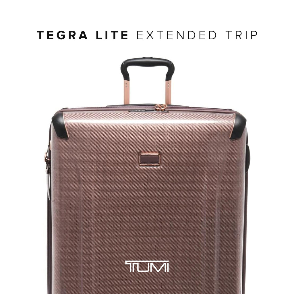 TUMI - Tegra-Lite 4 Wheel Luggage - Highly Durable Suitcase, Flexible Shell, Sleek and Lightweight Men's and Women's Expandable Rolling Bag - Extended Trip, Blush