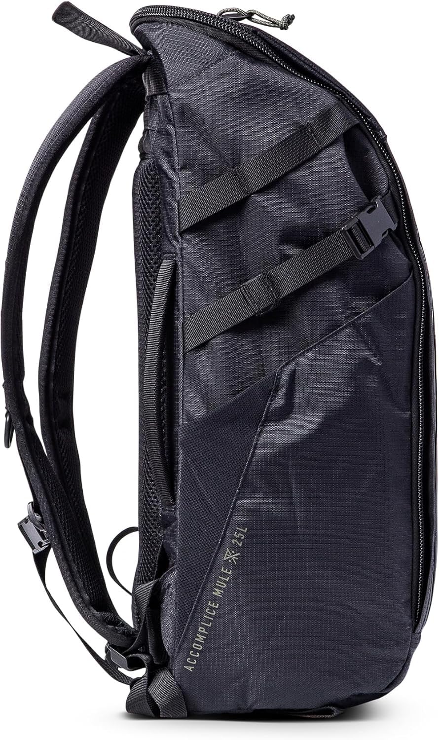 Roark Accomplice Mule 25L Travel Backpack for Men – Water-Resistant Adventure Daypack, Carry-On 14” Laptop Backpack, Zippered Mesh Storage, Hidden AirTag Pocket
