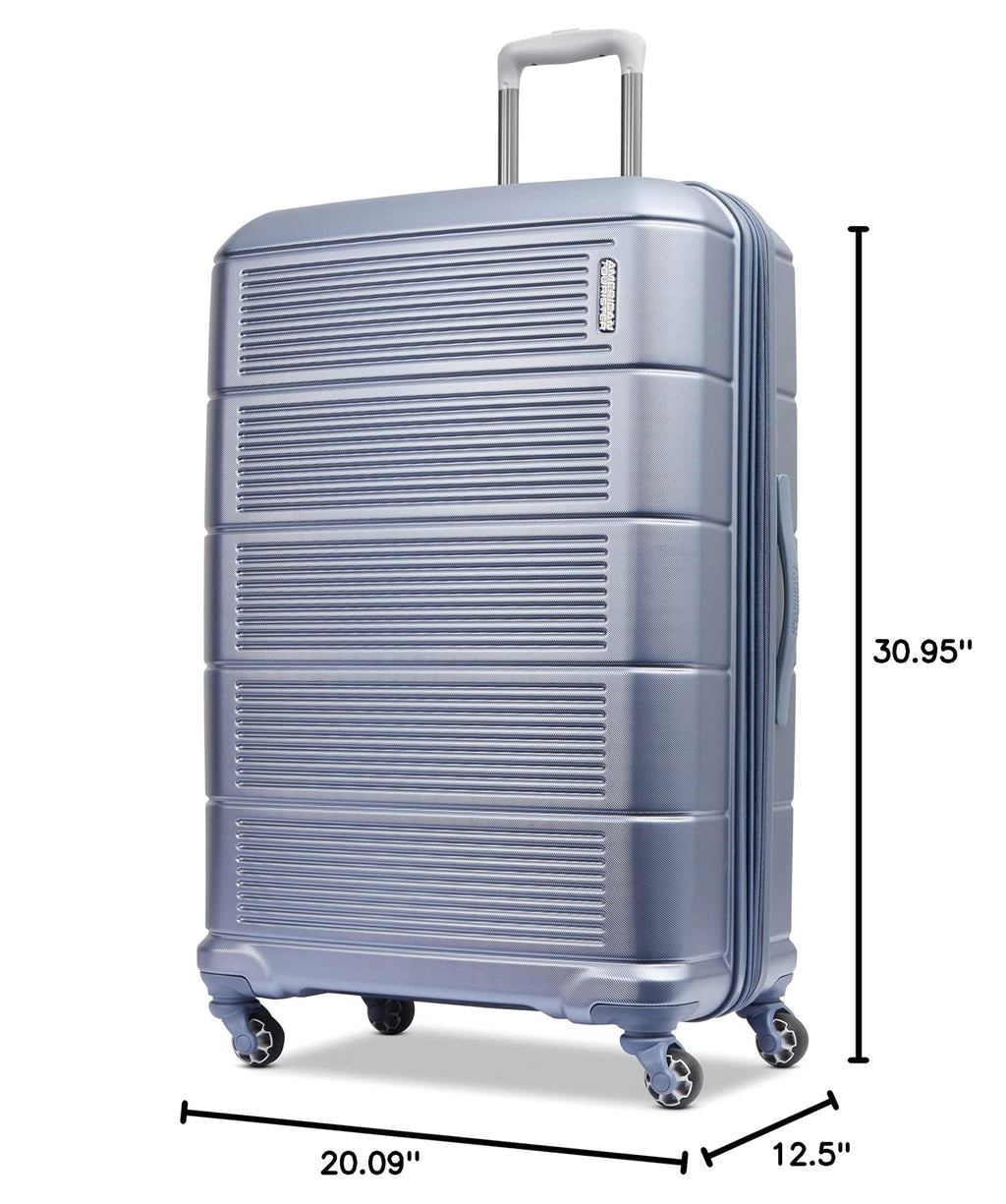 American Tourister Stratum 2.0 Expandable Hardside Luggage with Spinner Wheels, 28" SPINNER, Slate Blue