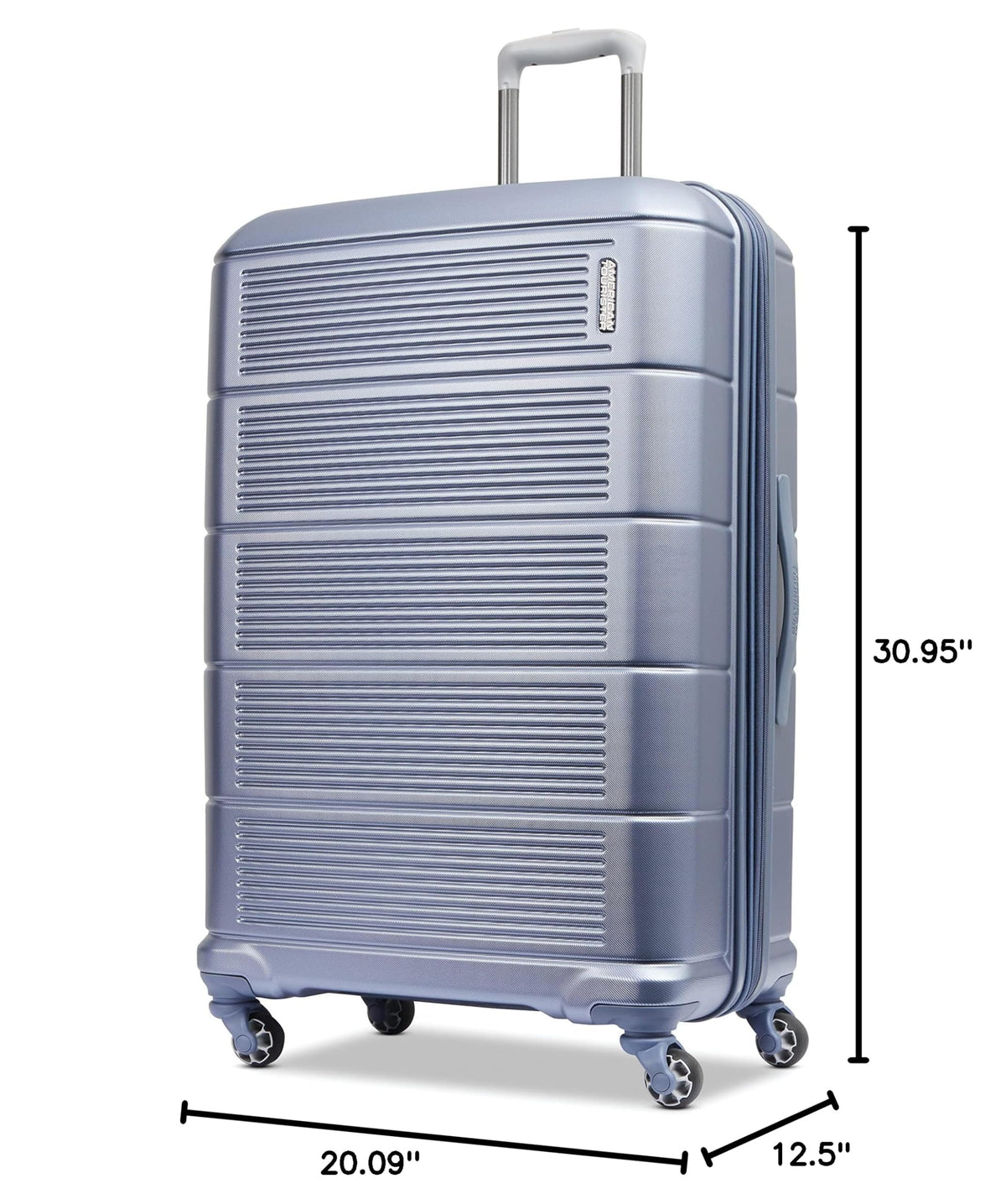 American Tourister Stratum 2.0 Expandable Hardside Luggage with Spinner Wheels, 28" SPINNER, Slate Blue