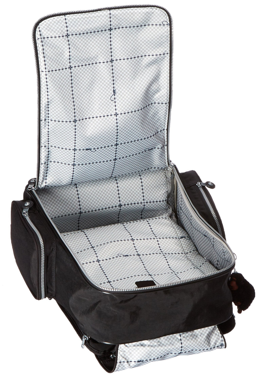 Kipling Luggage Alcatraz Wheeled Backpack with Laptop Protection, Black, One Size