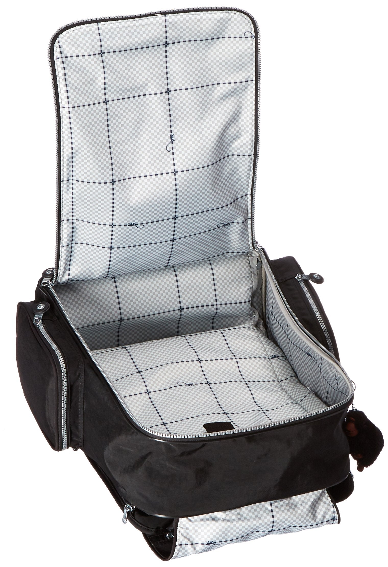 Kipling Luggage Alcatraz Wheeled Backpack with Laptop Protection, Black, One Size