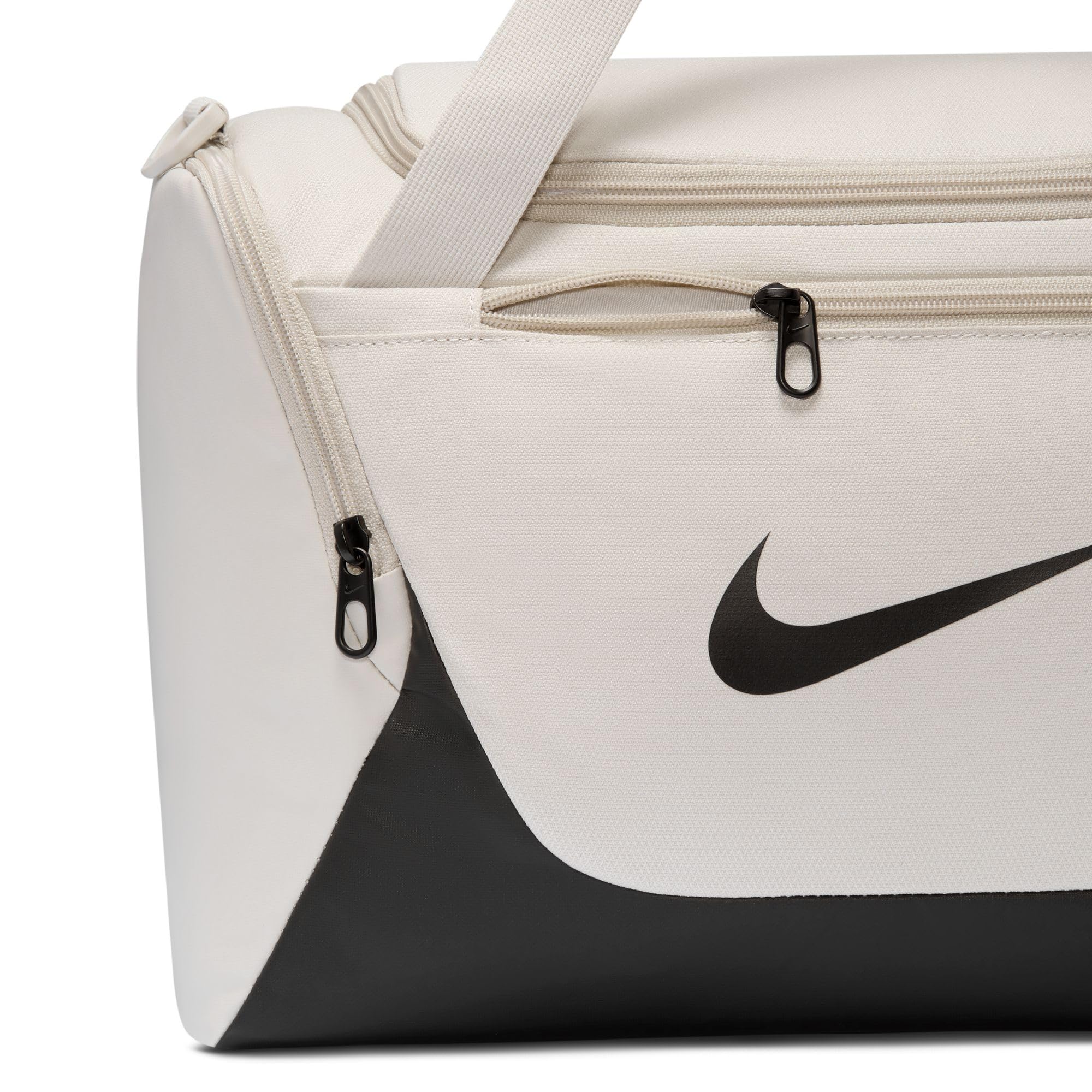 Nike Brasilia Duffel (X-Small), Light Bone/Black/Black, MISC