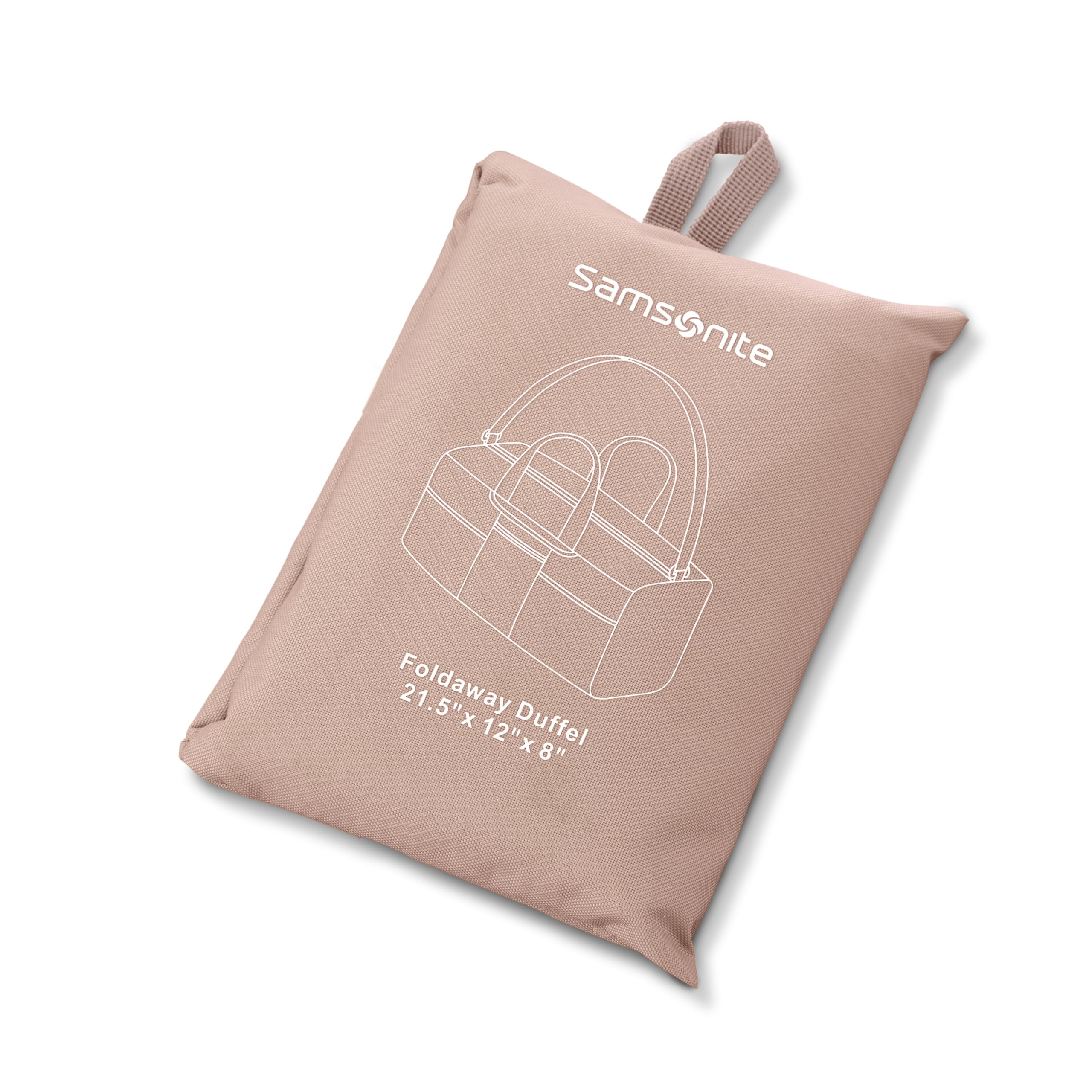 Samsonite Foldaway Duffle Bag, Dusty Rose