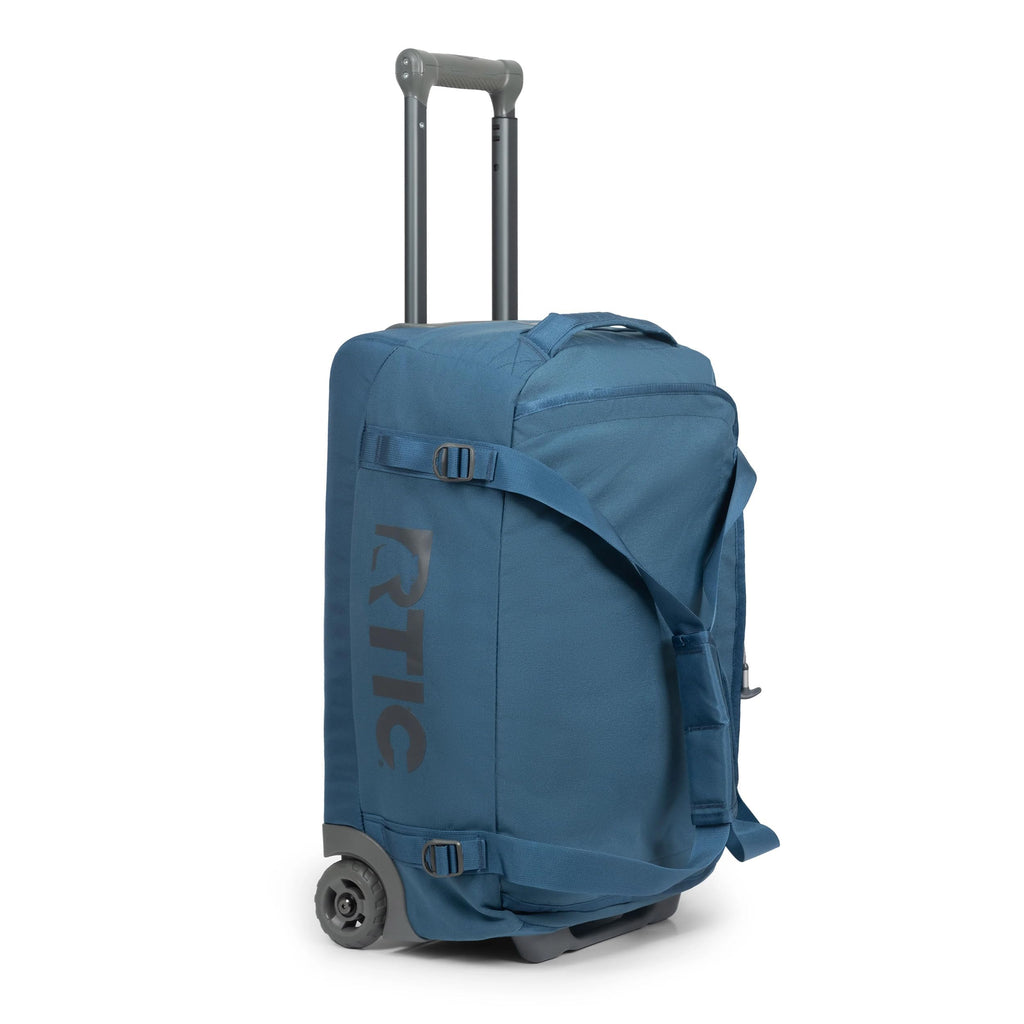 RTIC Road Trip Rolling Duffle Bag with Wheels for Men and Women, Traveling Tote for Camp, Travel, Gym, Weekender, Camping, Overnight Carry On, Sports, Spacious, Water Resistant, Medium, Storm