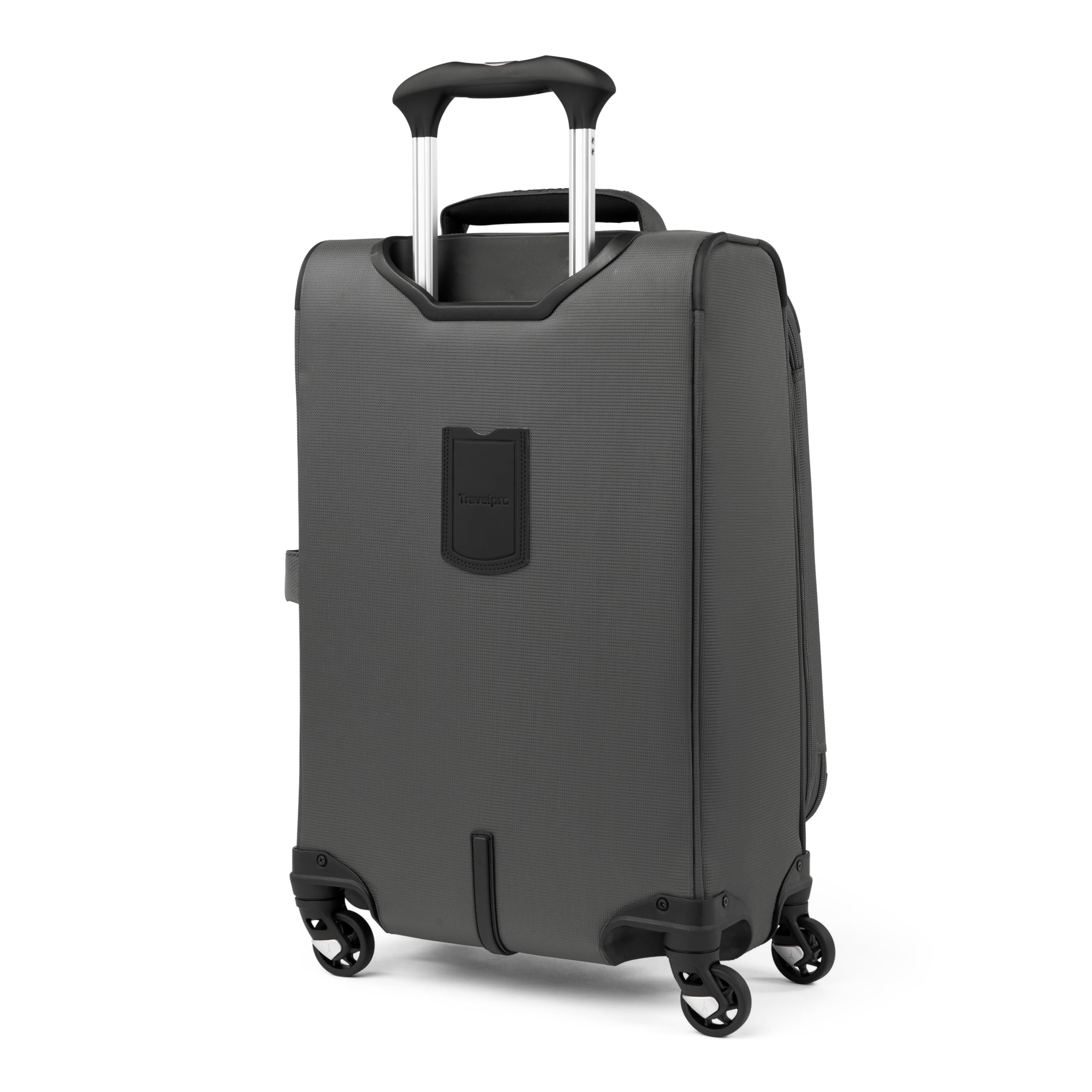 Travelpro Maxlite 5 Softside Expandable Luggage with 4 Spinner Wheels, Lightweight Suitcase, Men and Women, Shadow Grey, Carry-on 21-Inch