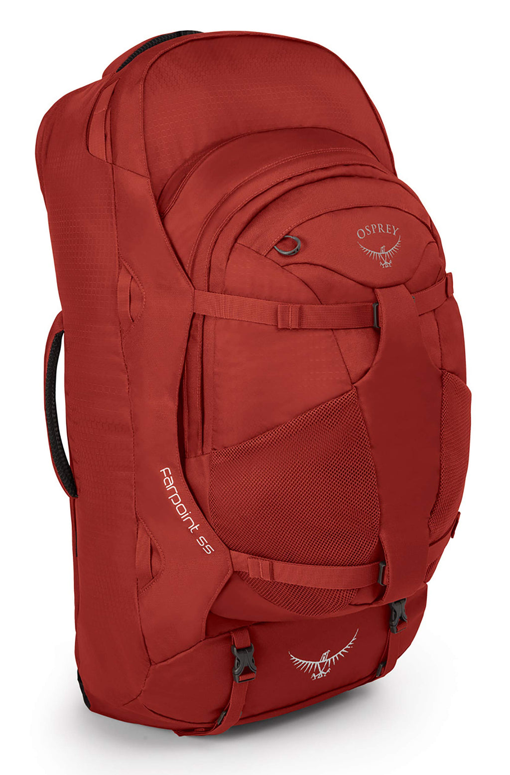 Osprey Packs Farpoint 55 Men's Travel Backpack, Jasper Red, Small/Medium