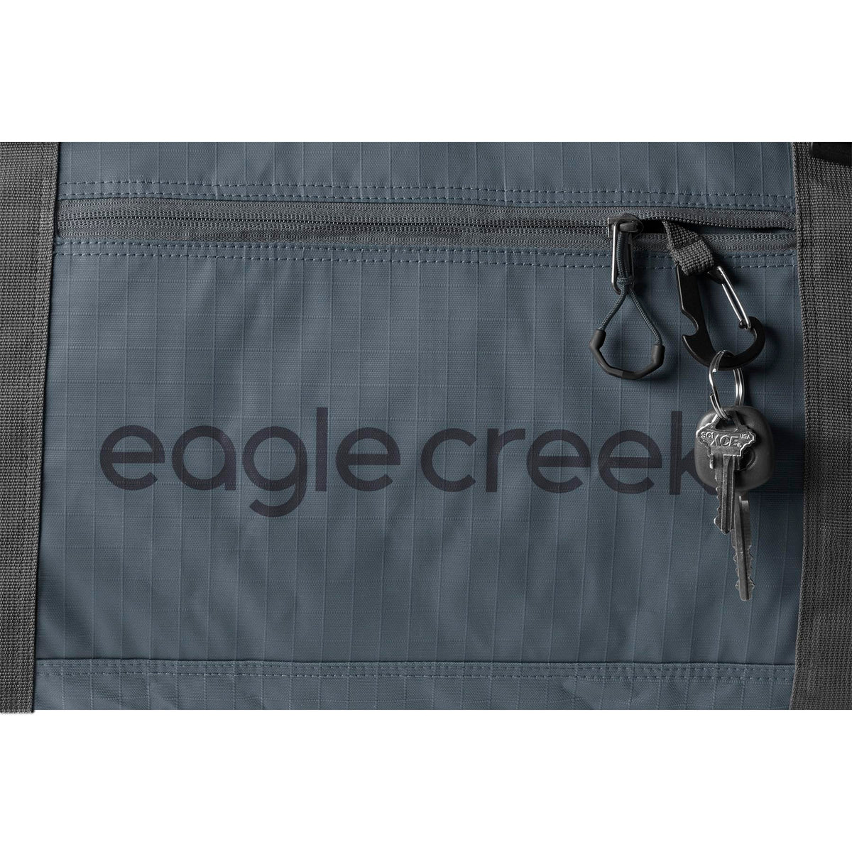 Eagle Creek No Matter What Duffel Bag - Eco Friendly Duffel for Sustainable Travel - Adjustable Shoulder Strap - Multiple Carry Options - Easy to Store - Smoke - 90L