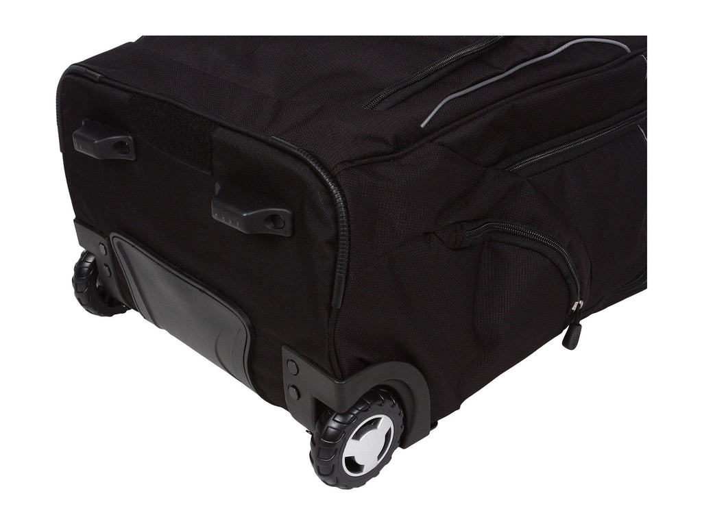 High Sierra Powerglide Lightweight Wheeled Laptop Backpack, fits most 17-inch laptop models, Ideal for High School and College Students Black