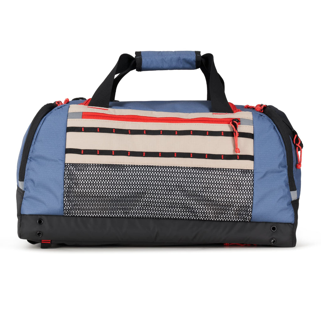 OGIO Fitness 35L Duffel Bag (Tan/Blue/Red)