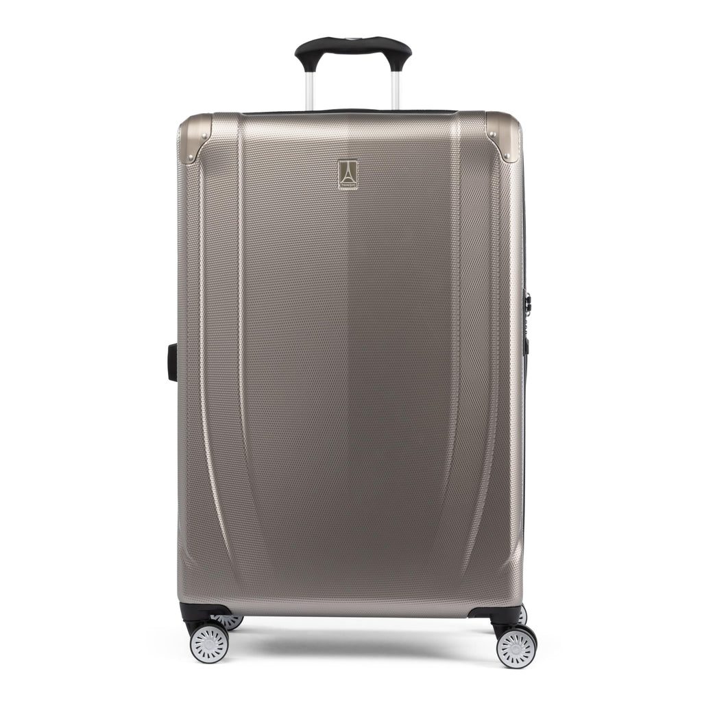 Travelpro Pathways 3 Hardside Expandable Luggage, 8 Spinner Wheels, Lightweight Hard Shell Suitcase, Checked Large 28 Inch, Champagne