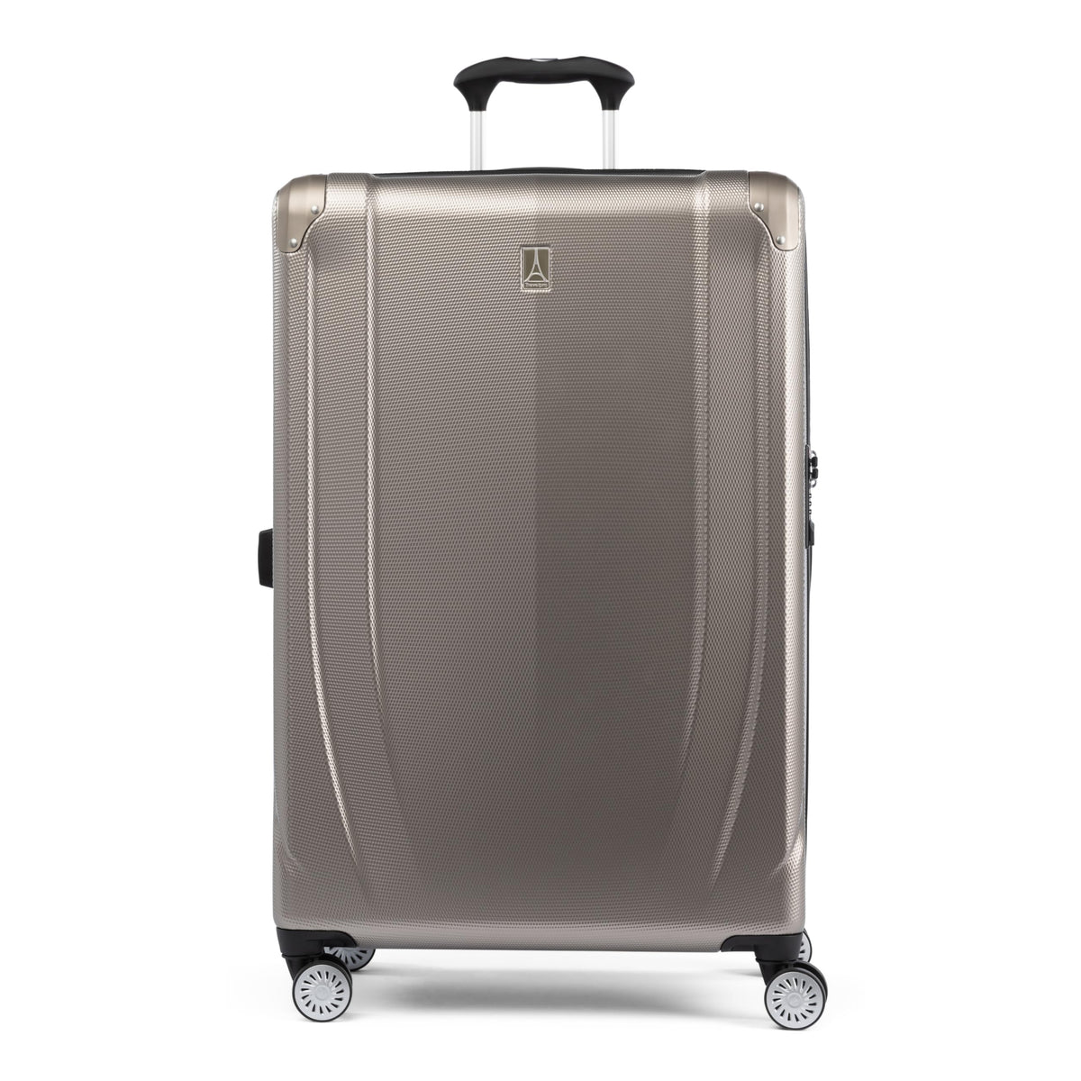 Travelpro Pathways 3 Hardside Expandable Luggage, 8 Spinner Wheels, Lightweight Hard Shell Suitcase, Checked Large 28 Inch, Champagne