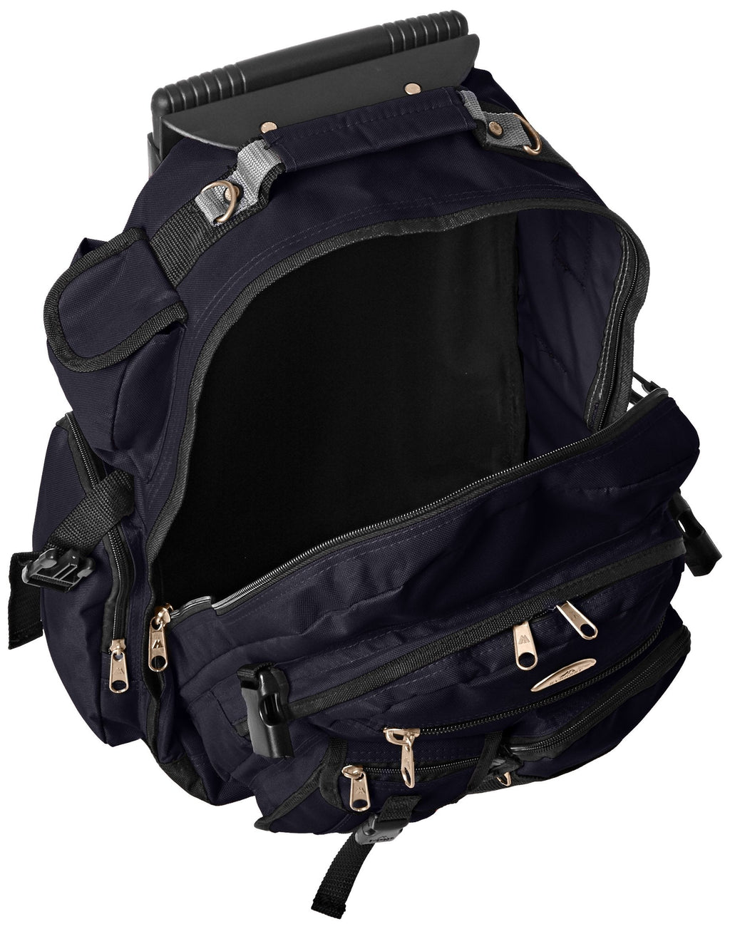 Everest Deluxe Wheeled Backpack, Navy, One Size