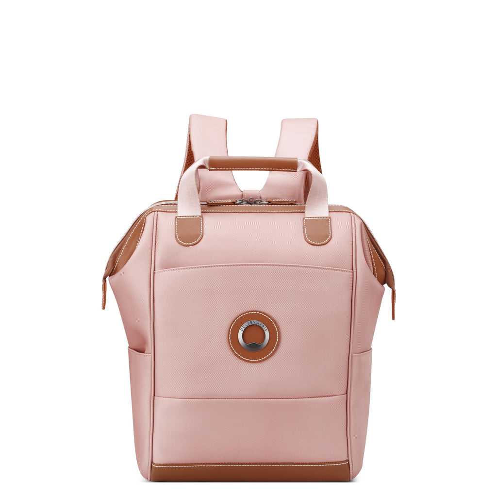 DELSEY PARIS Chatelet 2.0 Tote Travel Backpack Bag, Blush Pink